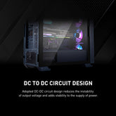 MSI MAG A650BN 650W 80+ Bronze Non-Modular Compact Power Supply